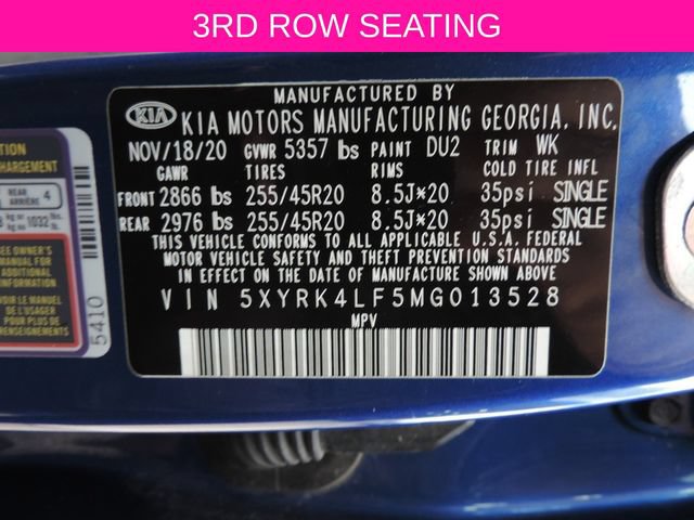 Used 2021 Kia Sorento SX FWD image 17