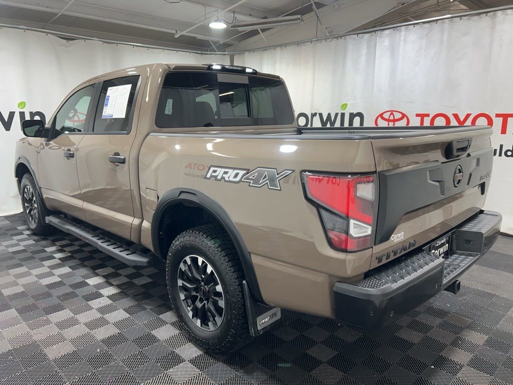 Used 2021 Nissan Titan PRO-4X w/ Pro-4x Utility Package image 5