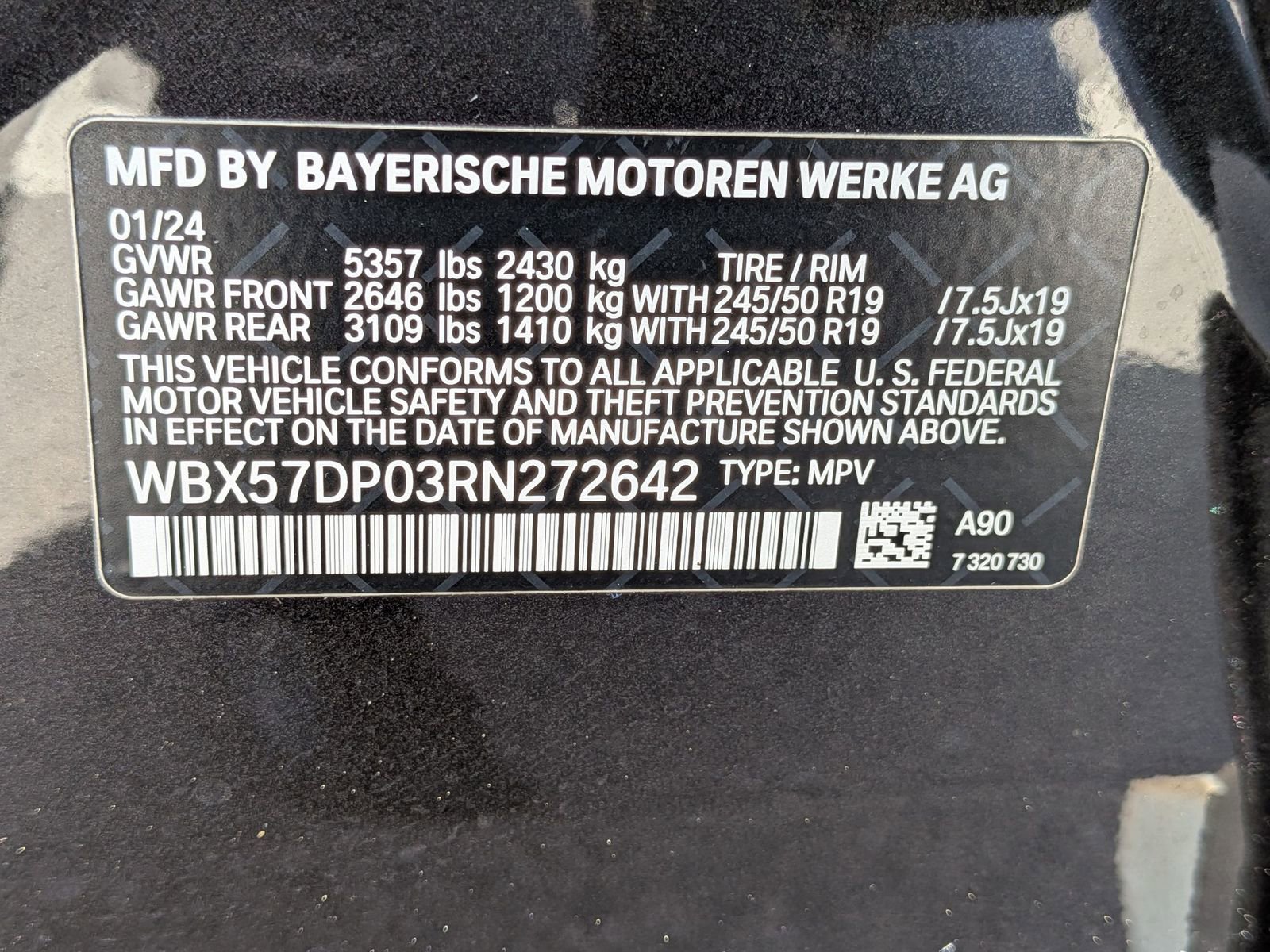 Used 2024 BMW X3 xDrive30i w/ Premium Package w/ZPA AWD/4WD image 41