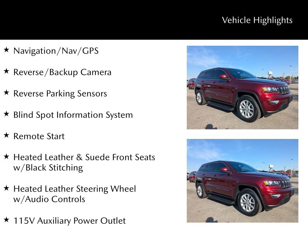 Used 2022 Jeep Grand Cherokee Laredo X image 29