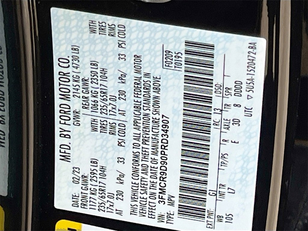 Used 2023 Ford Bronco Sport Badlands image 32