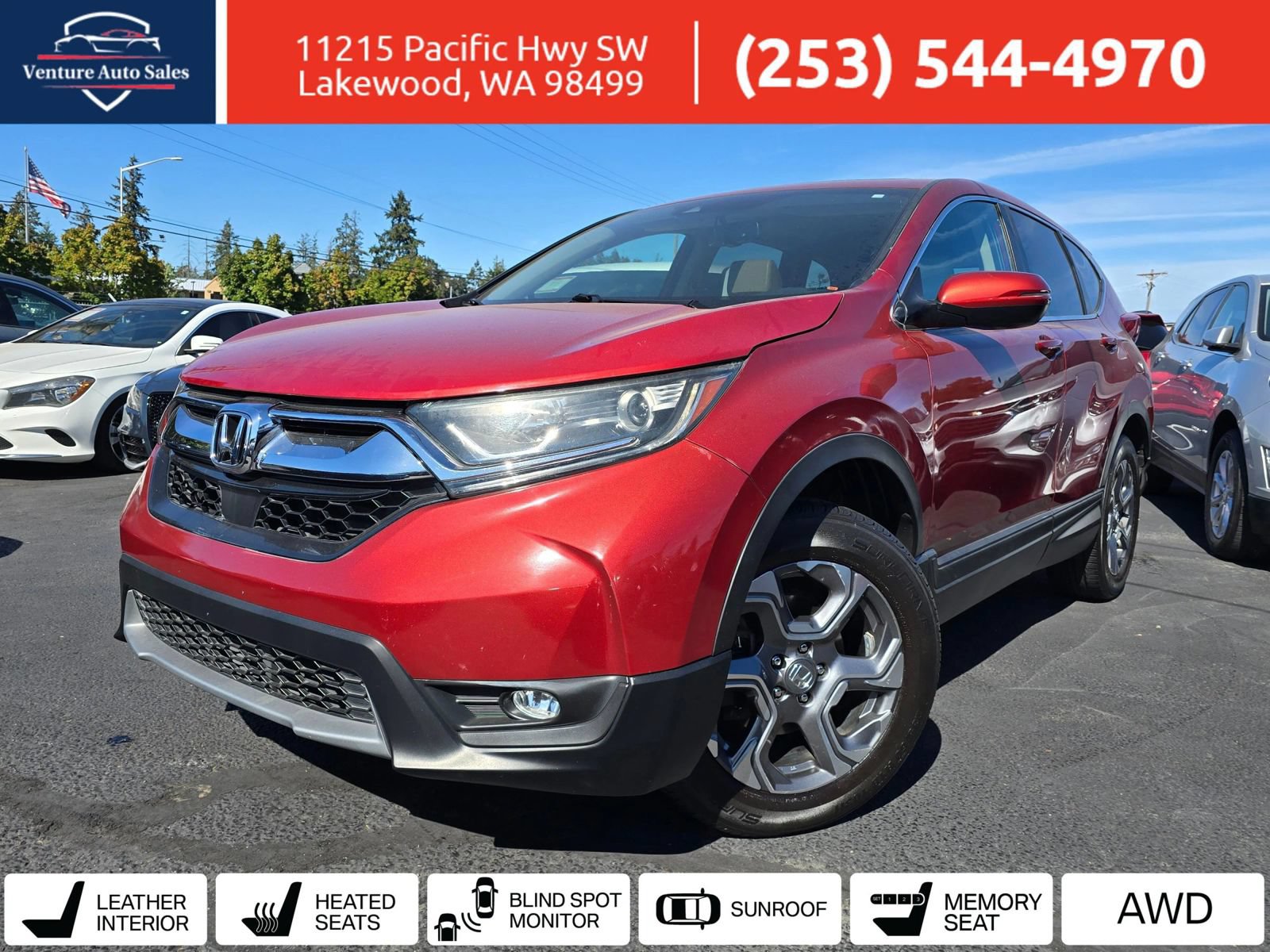 Used 2018 Honda CR-V EX-L