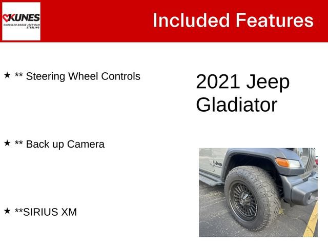 Used 2021 Jeep Gladiator Sport AWD/4WD image 4