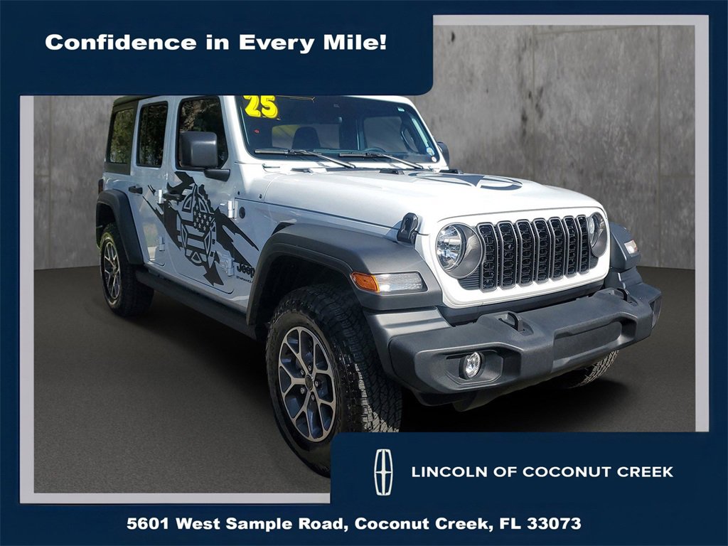 Used 2025 Jeep Wrangler Sport S image 1