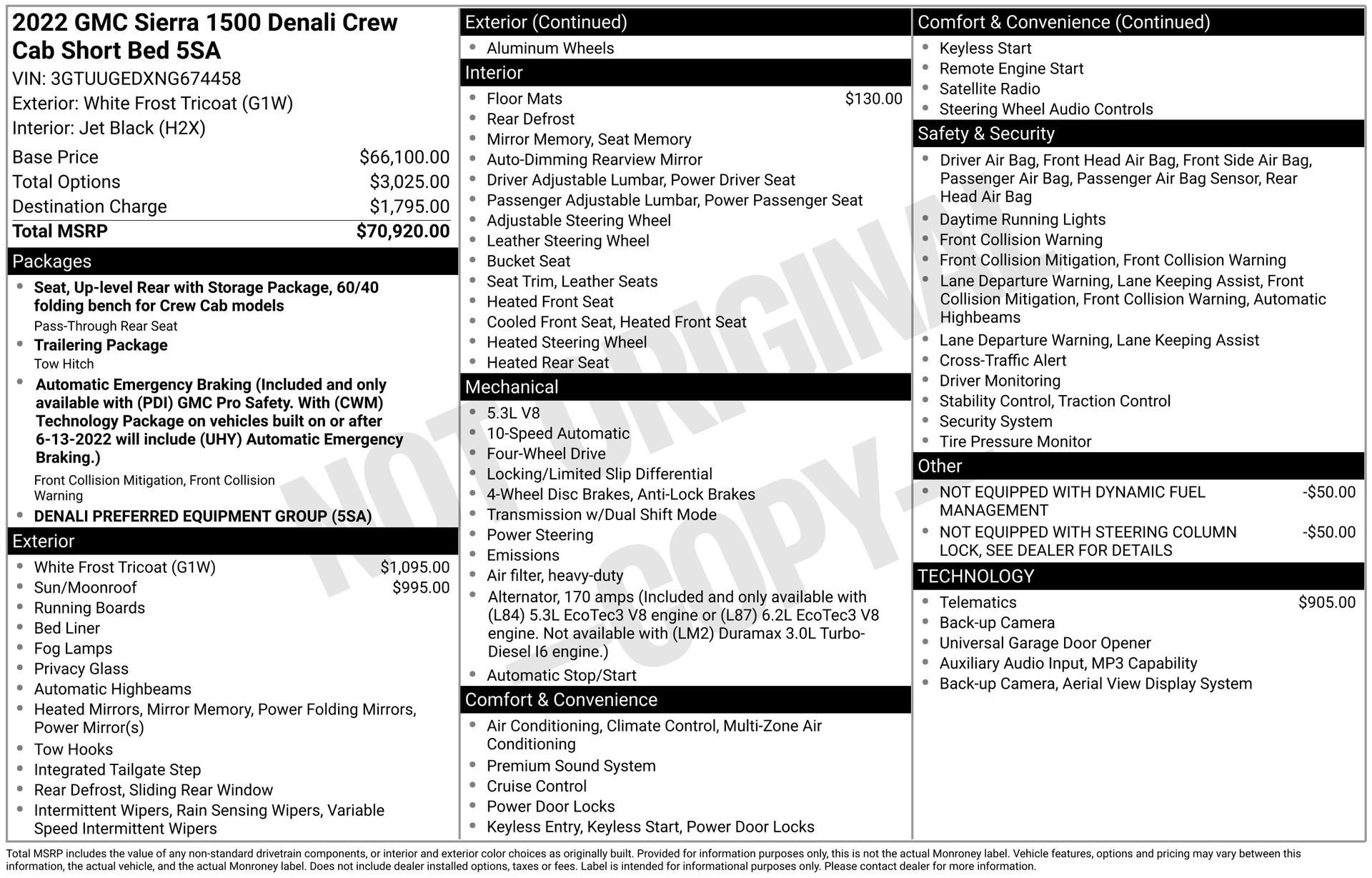 Certified 2022 GMC Sierra 1500 Denali AWD/4WD image 4