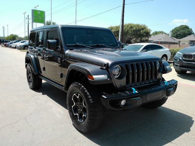 Used 2021 Jeep Wrangler Unlimited Rubicon 4xe w/ Steel Bumper Group AWD/4WD image 4