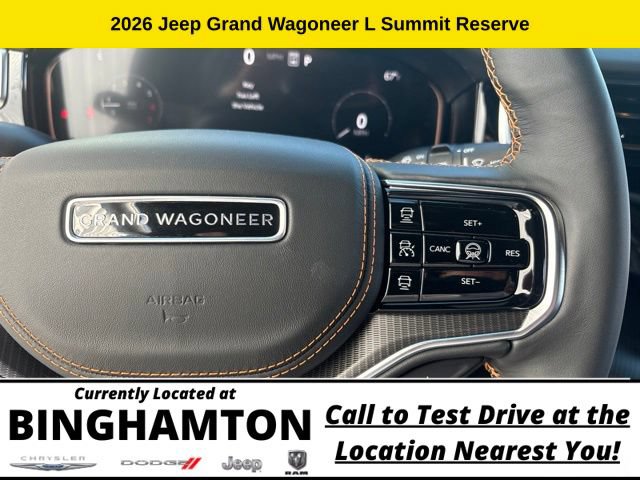 New 2026 Jeep Grand Wagoneer L Summit AWD/4WD image 14