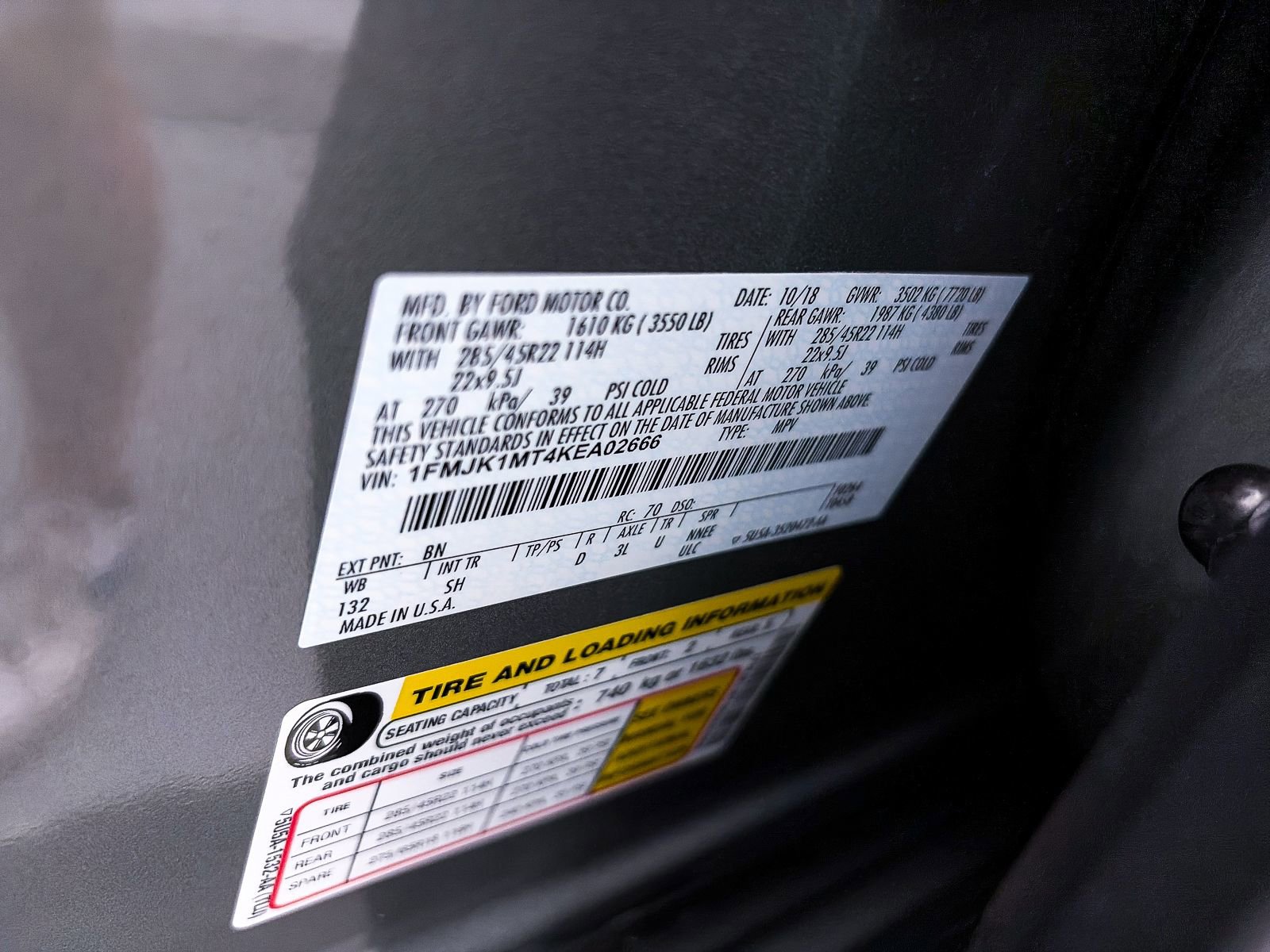 Used 2019 Ford Expedition Max Platinum AWD/4WD image 47
