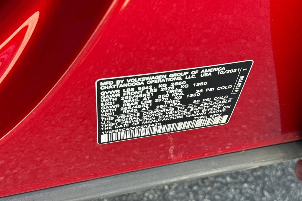 Used 2022 Volkswagen Atlas Cross Sport SEL Premium R-Line image 25