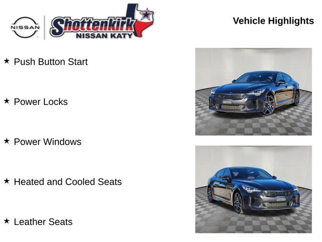 Used 2022 Kia Stinger GT2 w/ Red Interior Color Package image 19