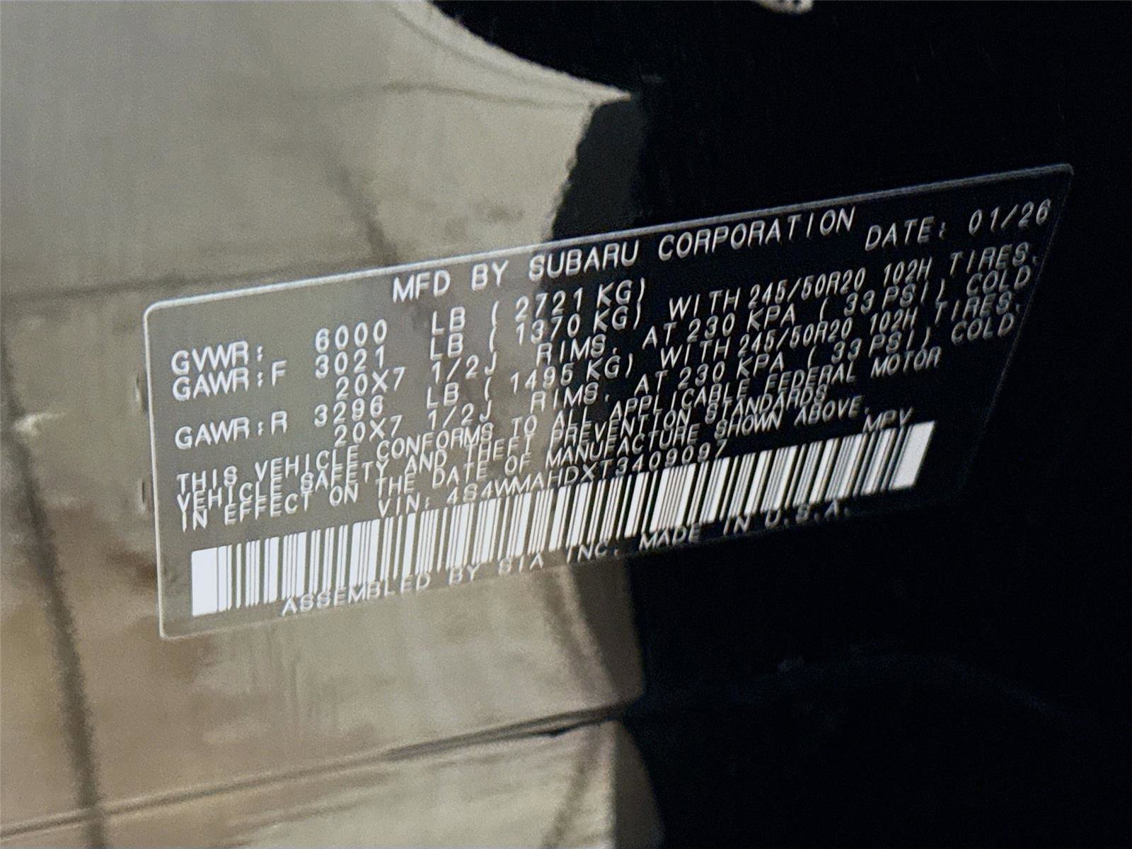 New 2026 Subaru Ascent Limited Bronze image 37