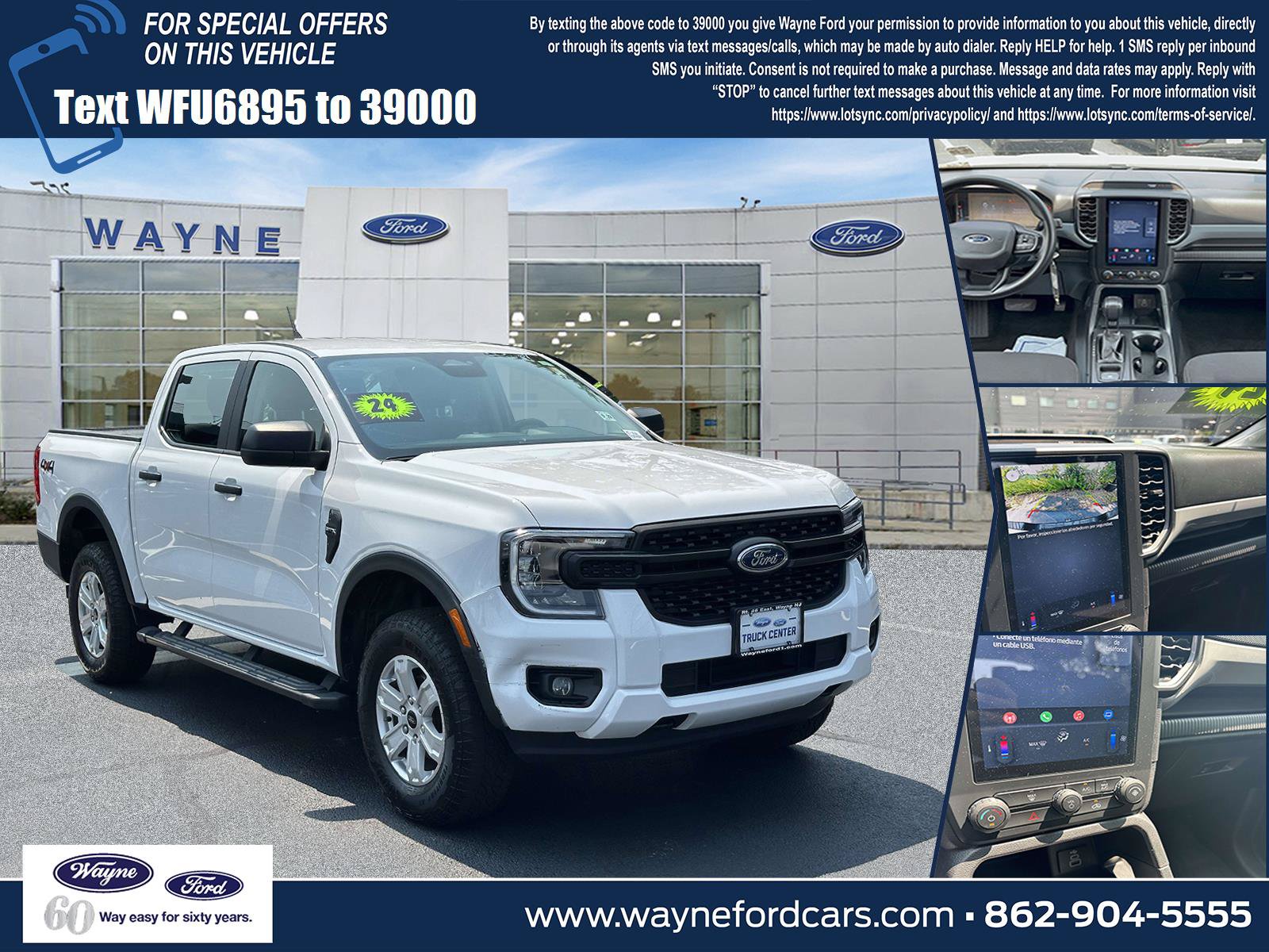 Used 2024 Ford Ranger XL w/ Trailer Tow Package AWD/4WD image 1