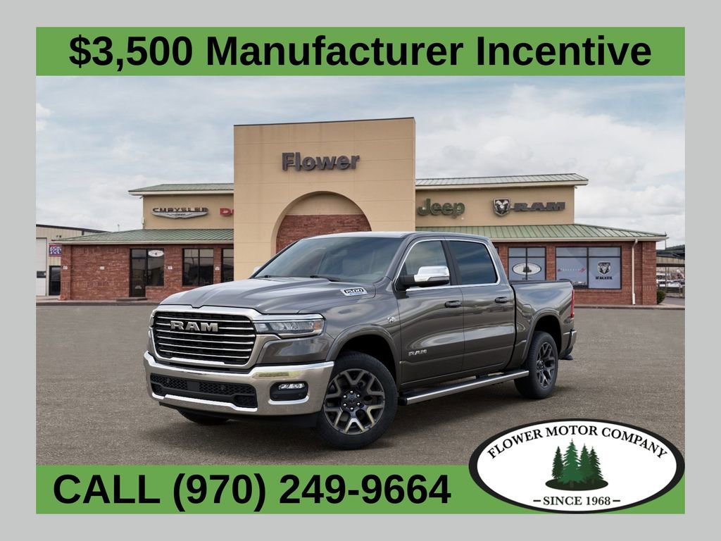 New 2026 RAM 1500 Laramie w/ Chrome Appearance Group