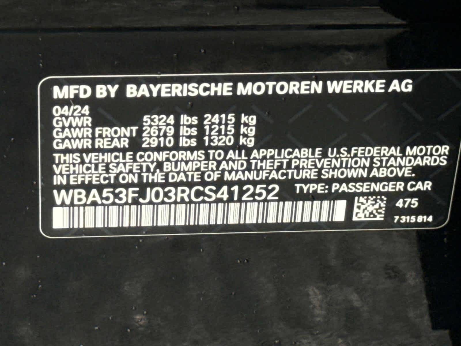 Used 2024 BMW 530i xDrive w/ Premium Package AWD/4WD image 42