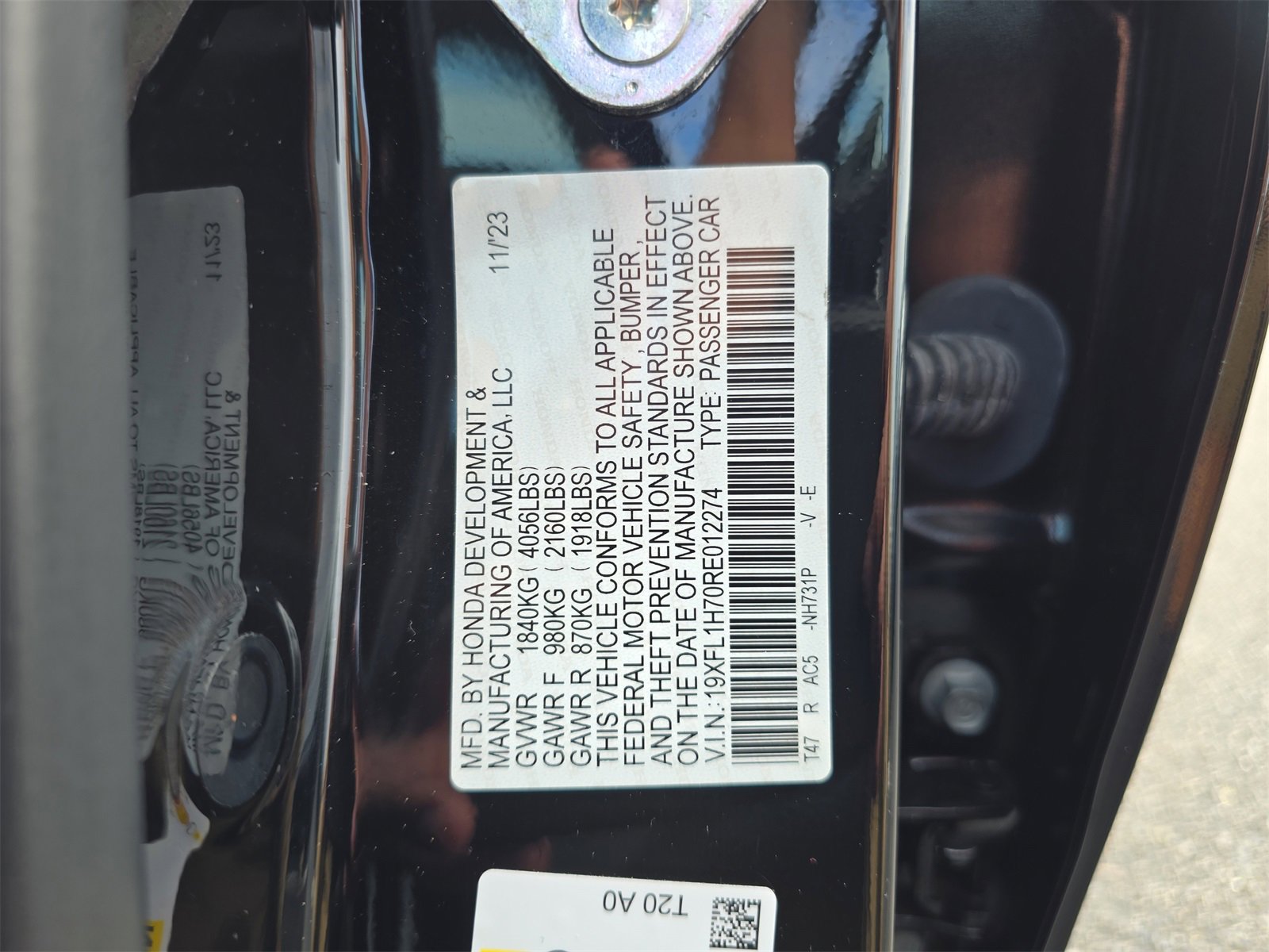 Certified 2024 Honda Civic EX-L image 31