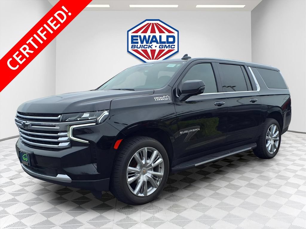 Certified 2021 Chevrolet Suburban High Country AWD/4WD video 1