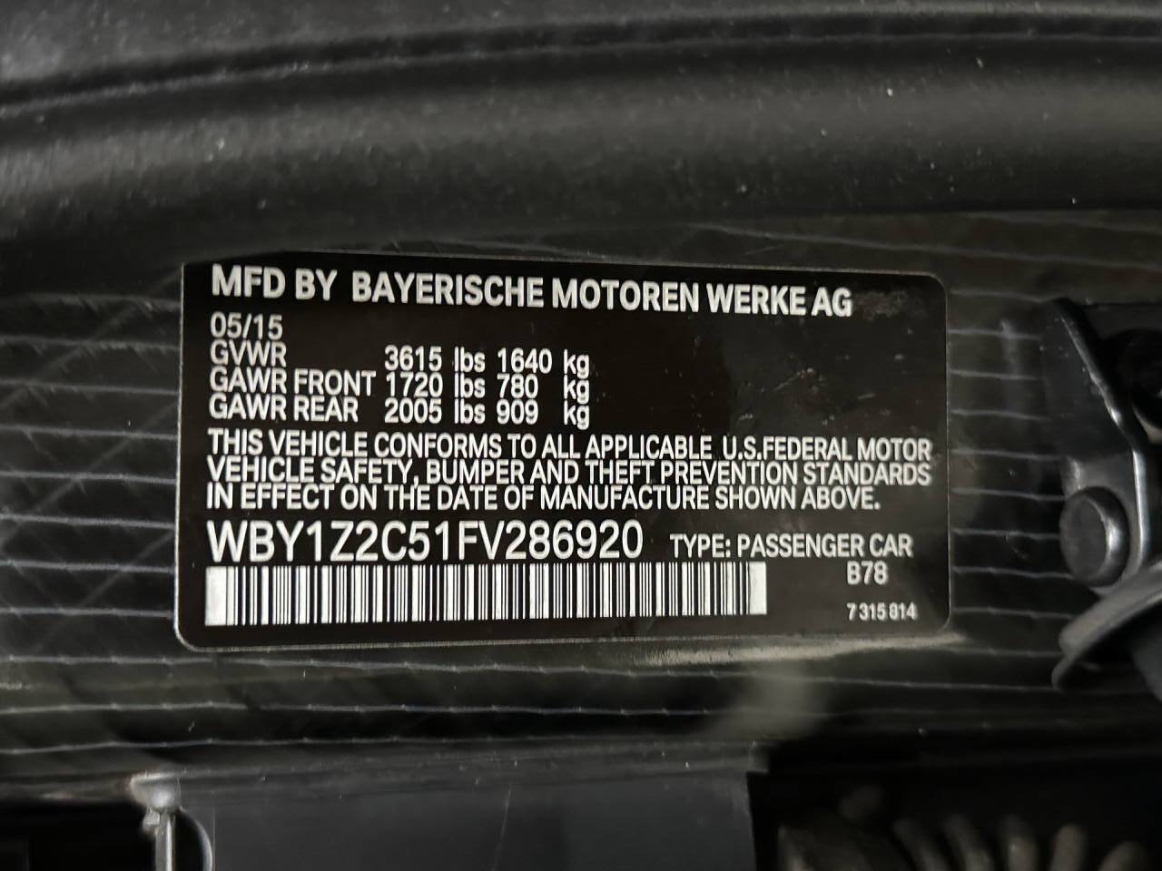 Used 2015 BMW i3 RWD image 31