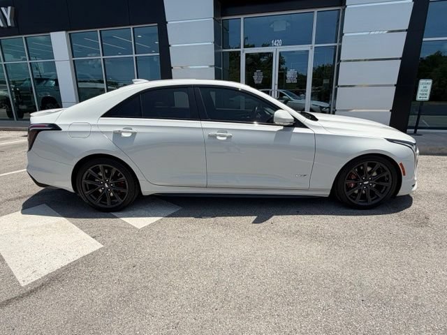 Used 2022 Cadillac CT4 V w/ Navigation Package RWD image 8