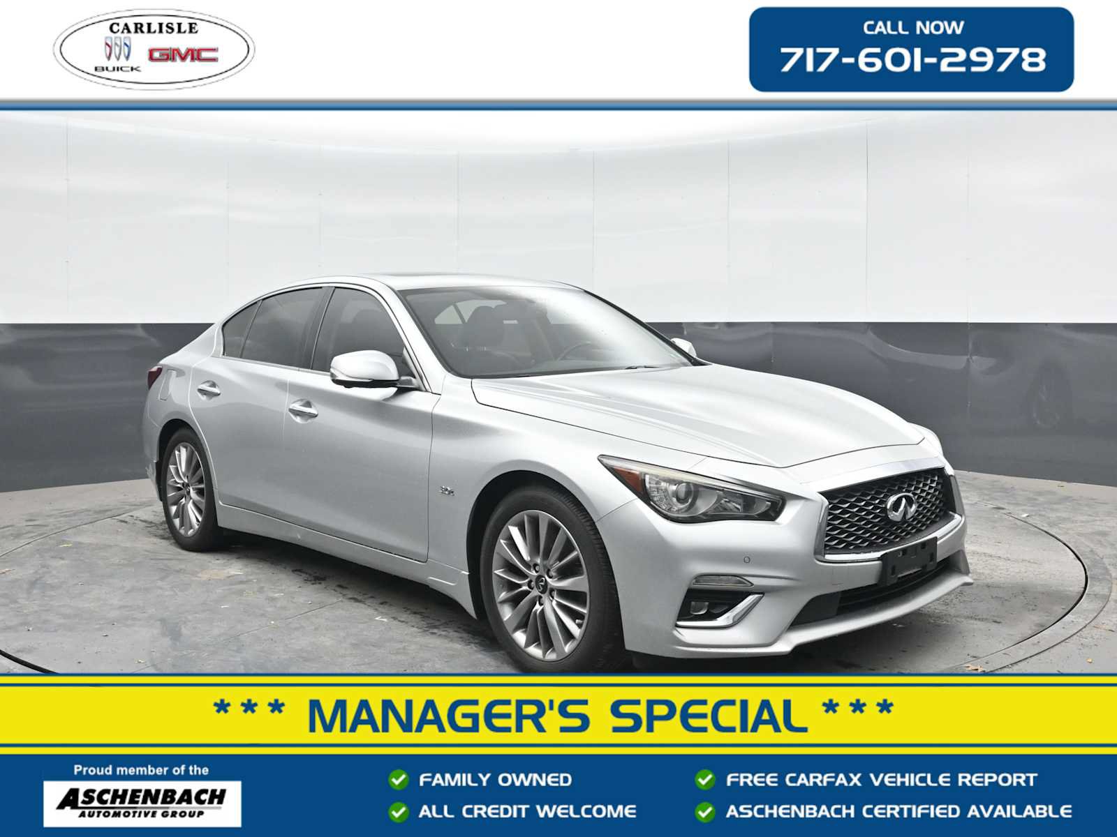 Used 2020 INFINITI Q50 Luxe w/ Essential Package (3.0T Luxe) AWD/4WD video 1