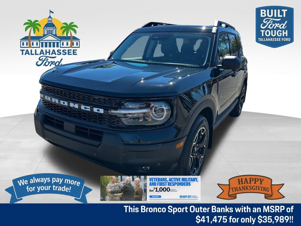 New 2025 Ford Bronco Sport Outer Banks w/ Outer Banks Tech Package+
