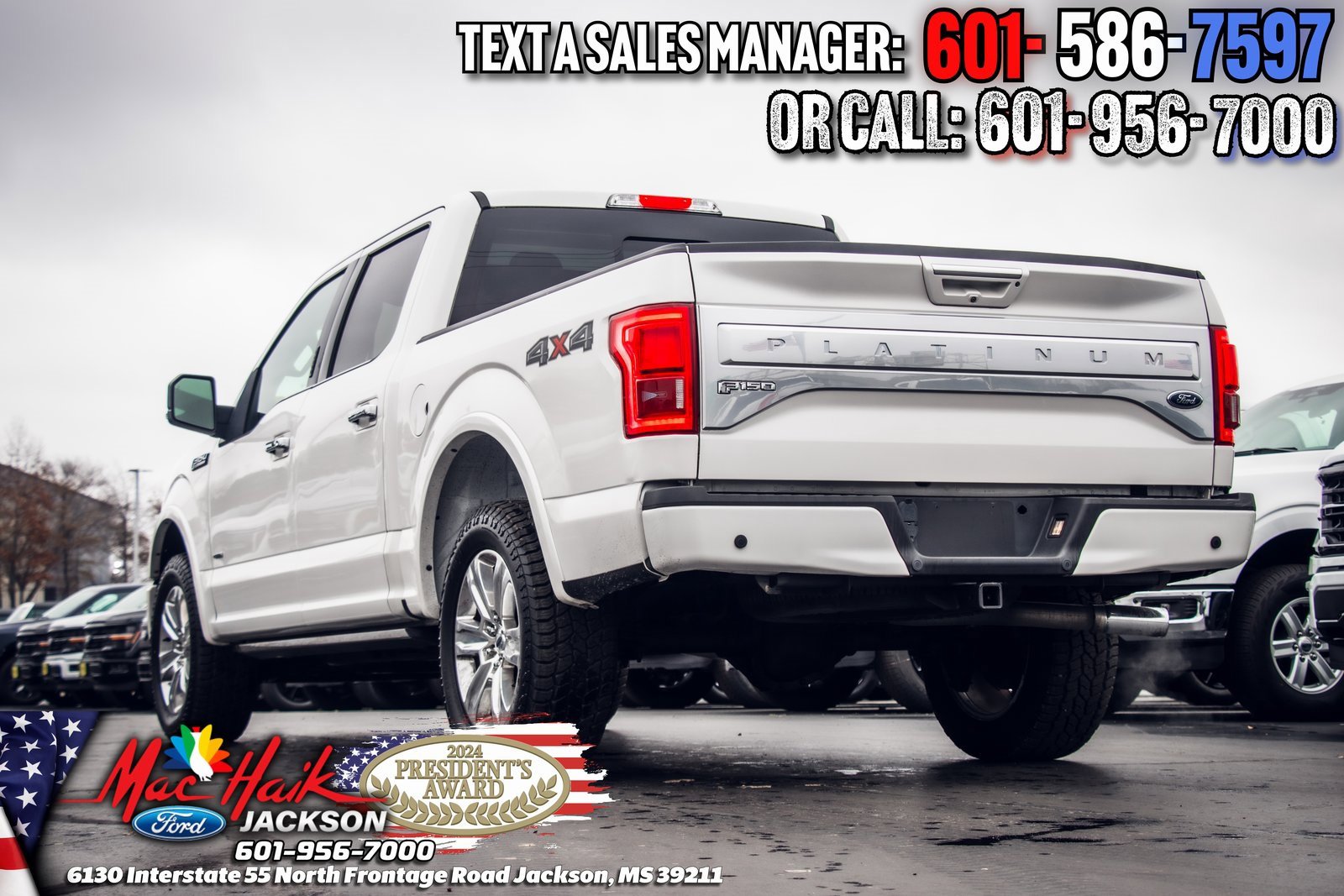 Used 2015 Ford F150 Platinum w/ Equipment Group 701A Luxury image 5