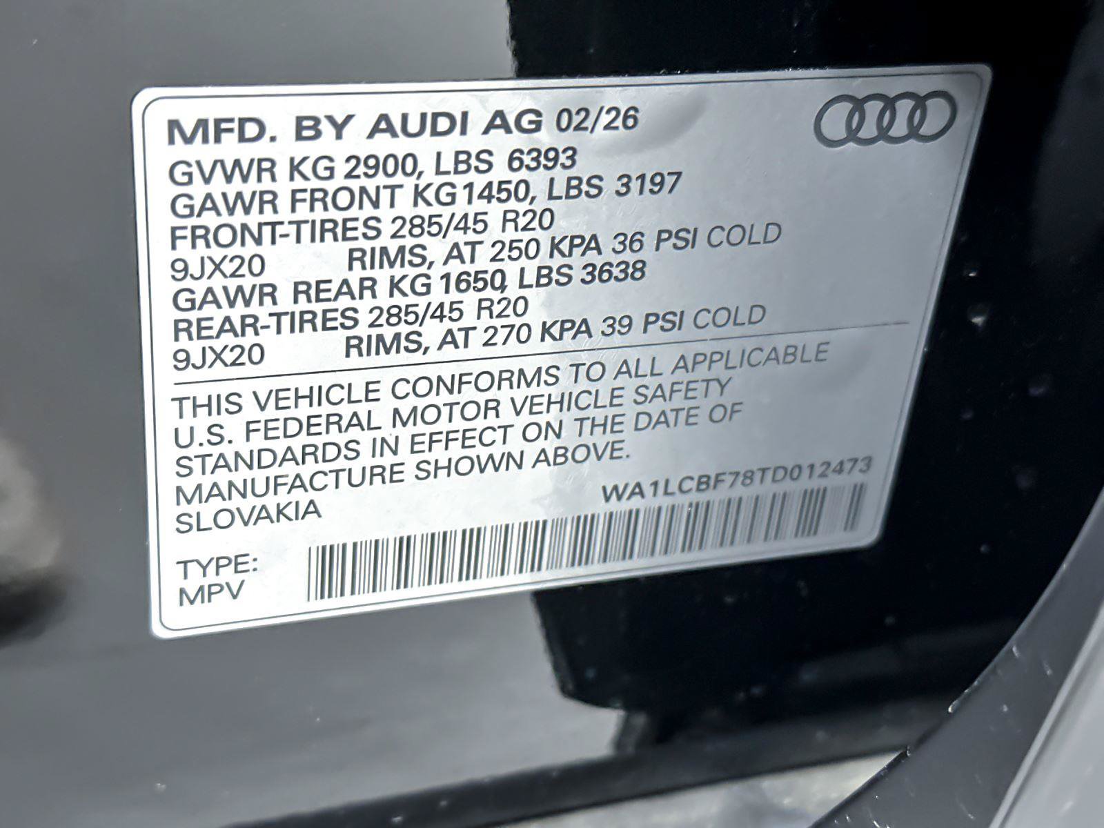 New 2026 Audi Q7 2.0T Premium Plus AWD/4WD image 28