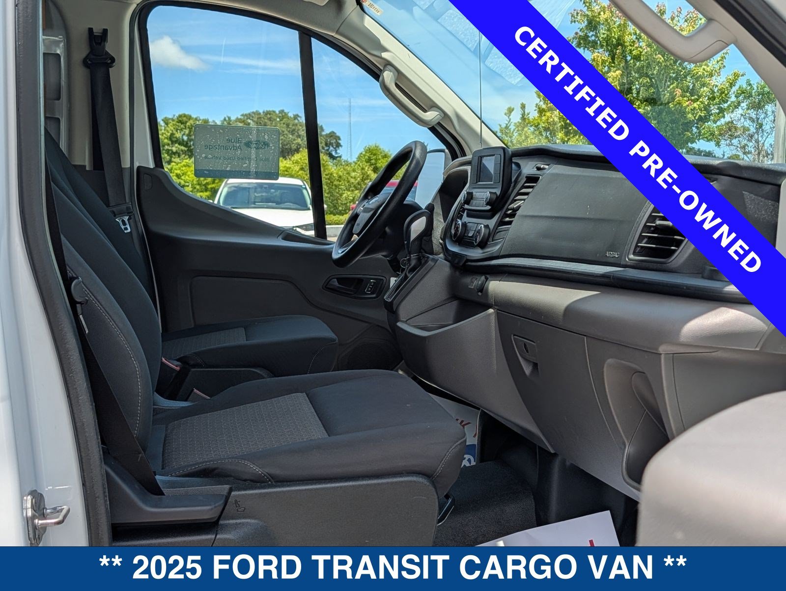 Certified 2025 Ford Transit 250 Low Roof w/ Exterior Upgrade Package RWD image 16