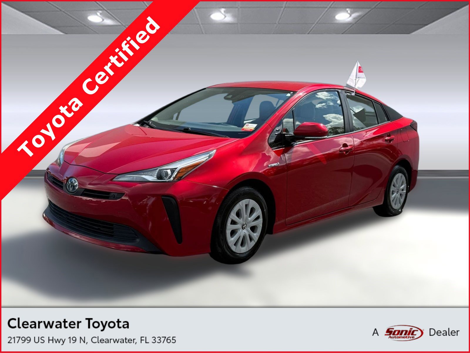 Certified 2019 Toyota Prius XLE