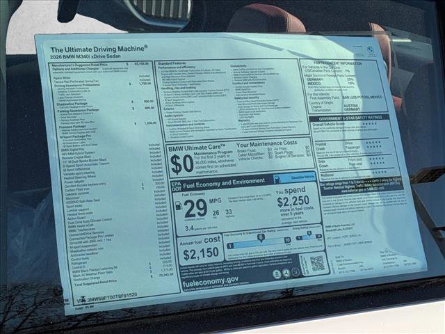 New 2026 BMW M340i xDrive image 19