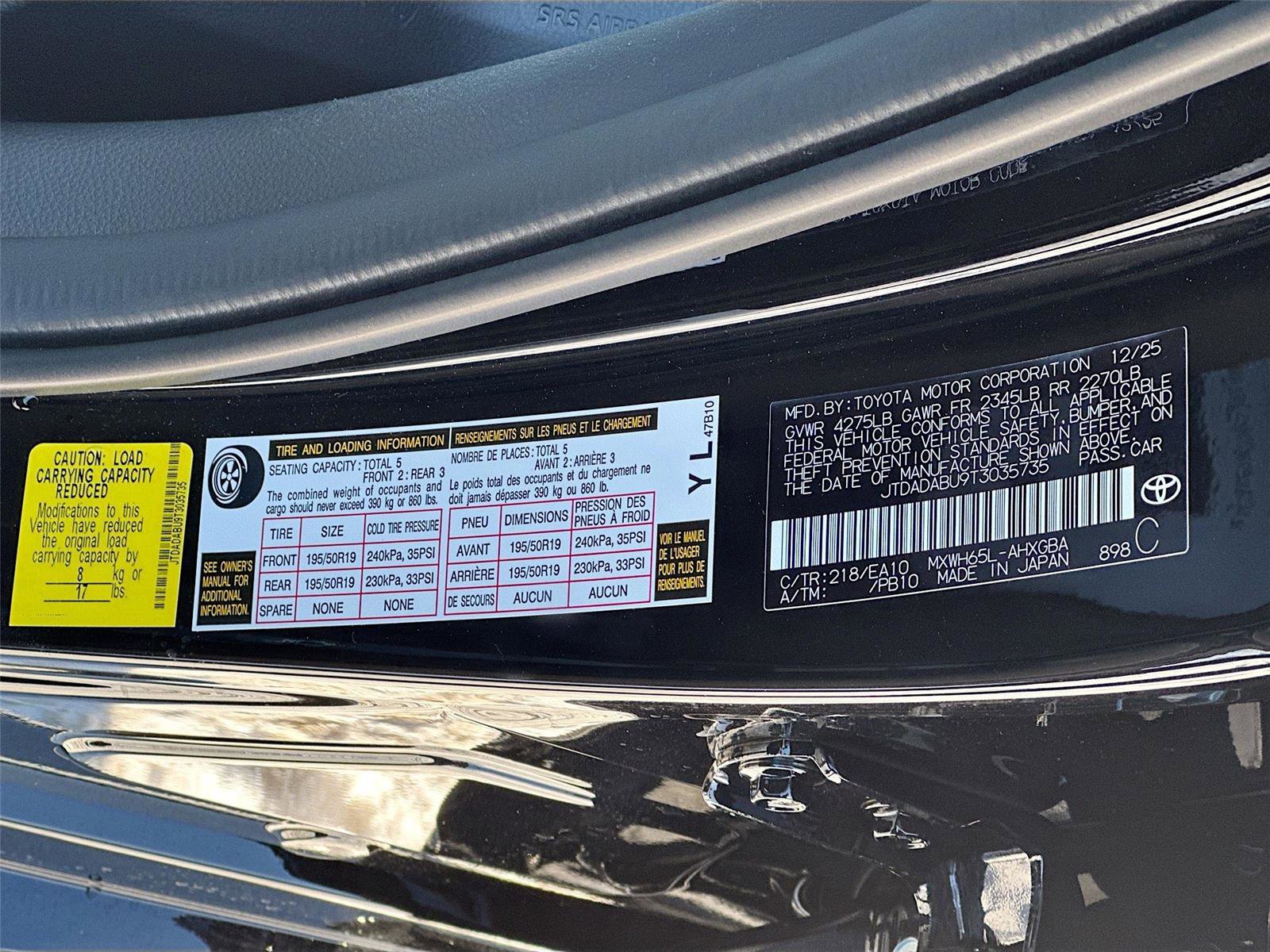 New 2026 Toyota Prius XLE image 31