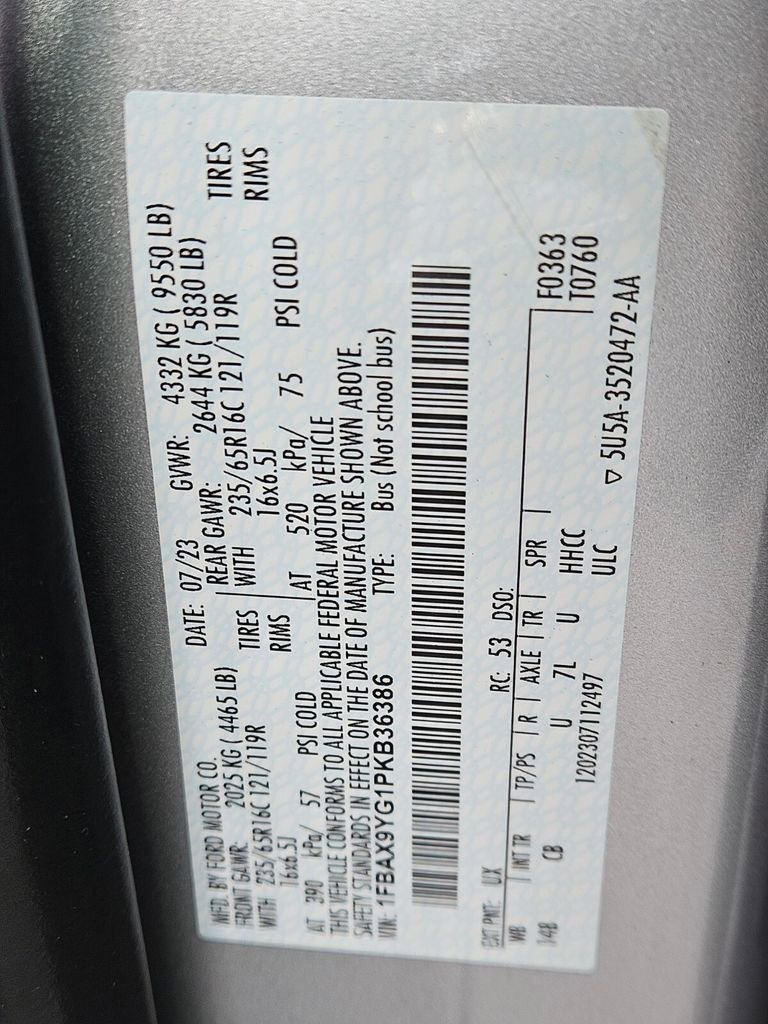 Used 2023 Ford Transit 350 XL image 21