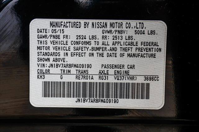 Used 2015 INFINITI Q50 2.0t w/ Moonroof Package image 29