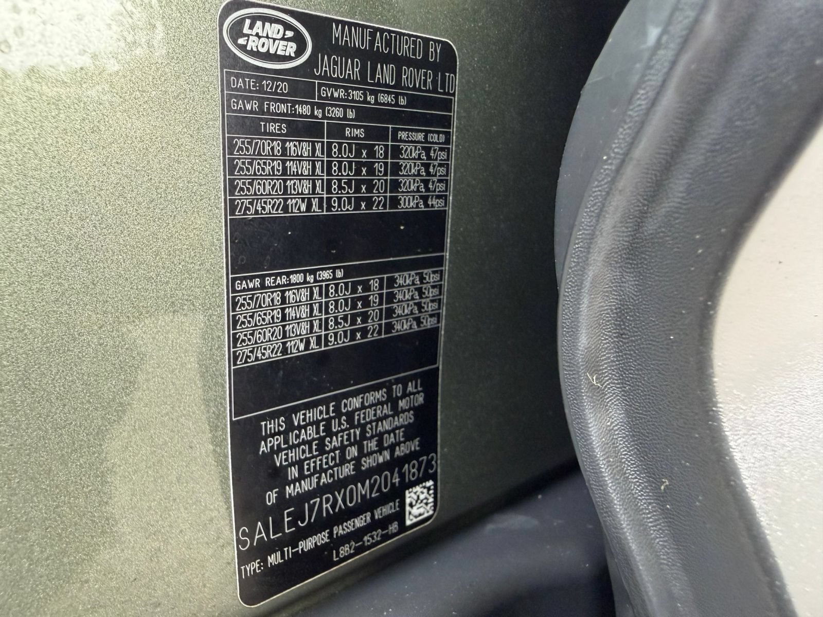 Used 2021 Land Rover Defender 110 S AWD/4WD image 33