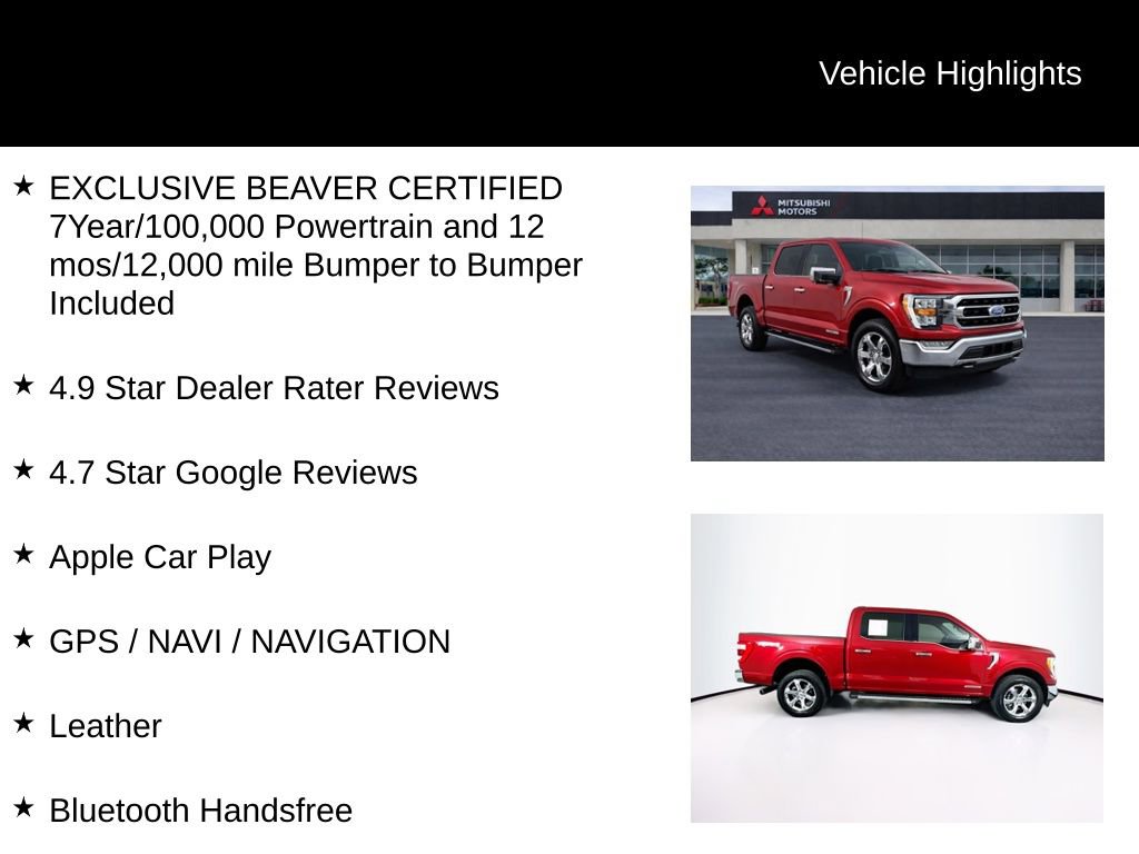 Used 2022 Ford F150 Lariat AWD/4WD image 5