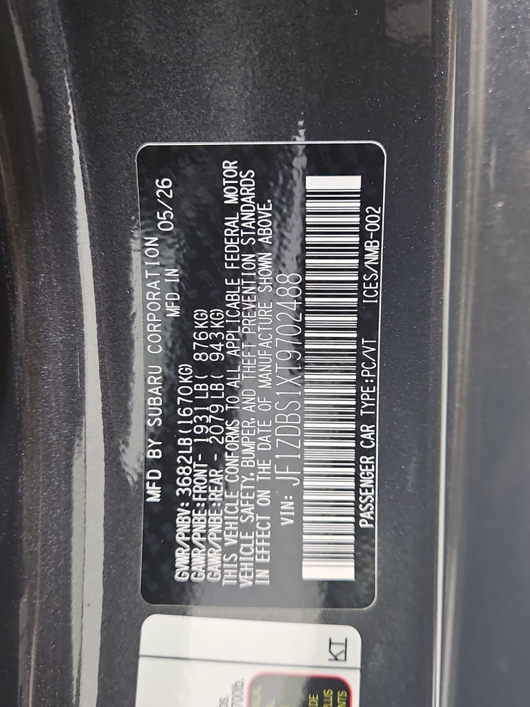 New 2026 Subaru BRZ tS w/ Popular Package 2 RWD image 28
