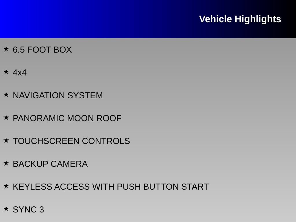 Used 2017 Ford F150 Platinum w/ Max Trailer Tow Package AWD/4WD image 4