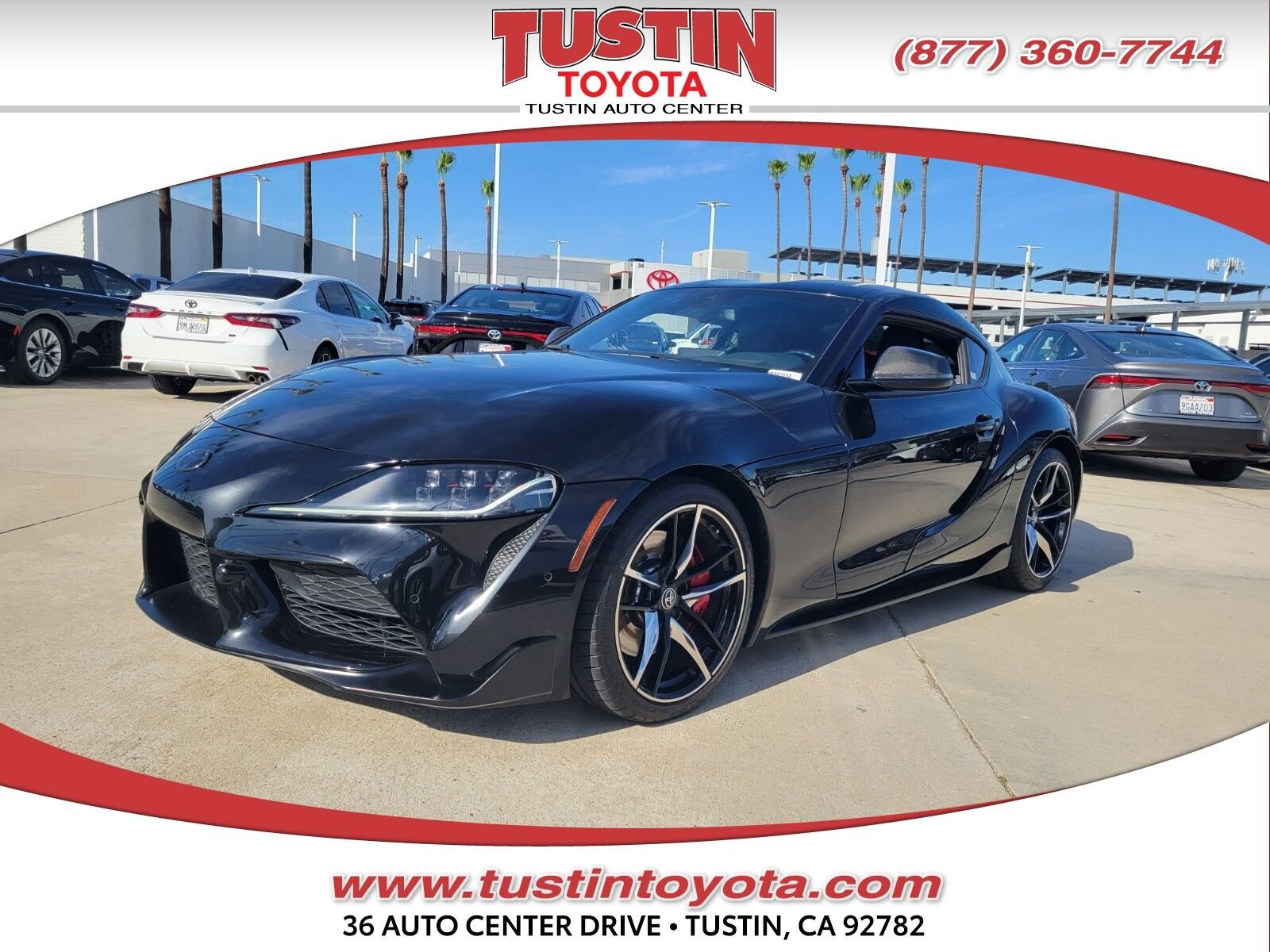 Certified 2020 Toyota Supra Premium w/ Driver Assist Package RWD image 1