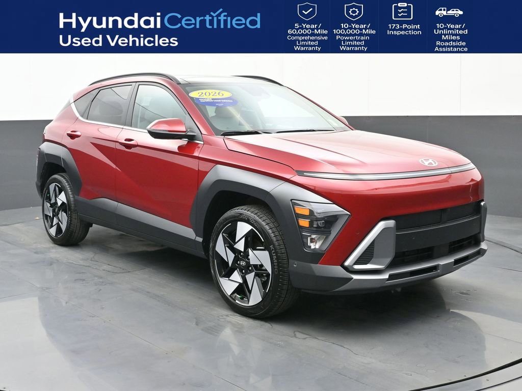 Certified 2026 Hyundai Kona Limited image 1