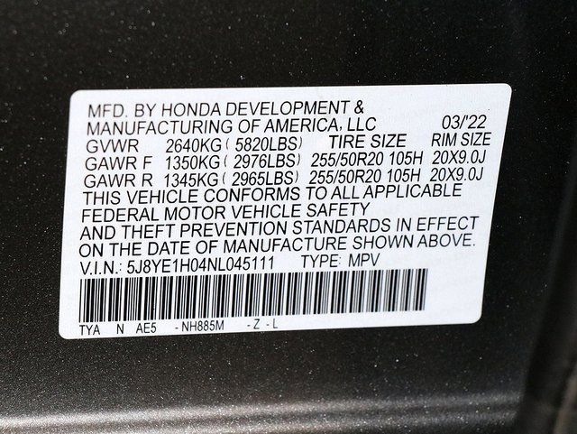 Certified 2022 Acura MDX A-Spec image 41