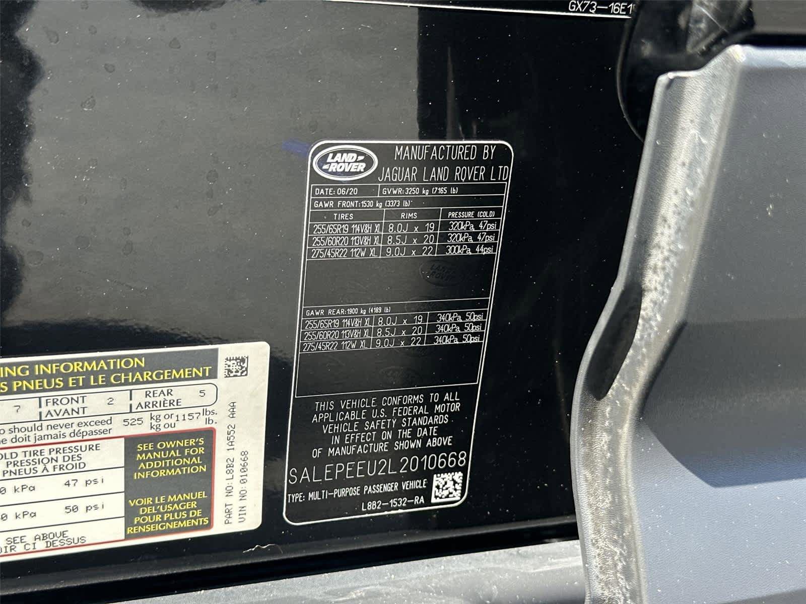 Used 2020 Land Rover Defender 110 SE AWD/4WD image 23