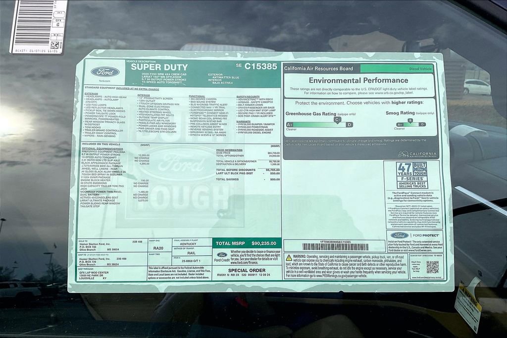 New 2025 Ford F250 Lariat w/ Lariat Ultimate Package image 14