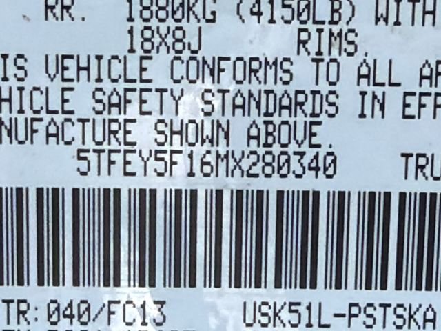 Used 2021 Toyota Tundra SR5 w/ SX Package RWD image 31