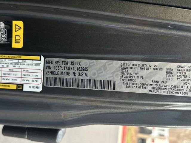 New 2026 Jeep Gladiator Sport image 34