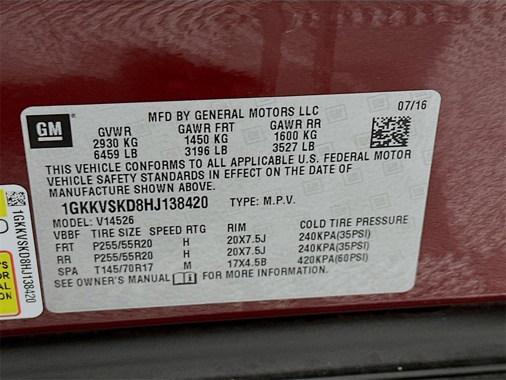 Used 2017 GMC Acadia Limited SLT image 35