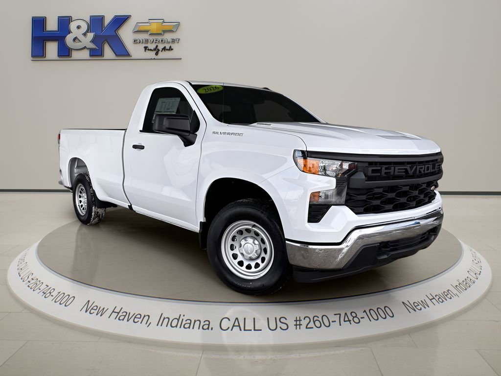 New 2026 Chevrolet Silverado 1500 W/T w/ LPO, Liner Protection Package image 1