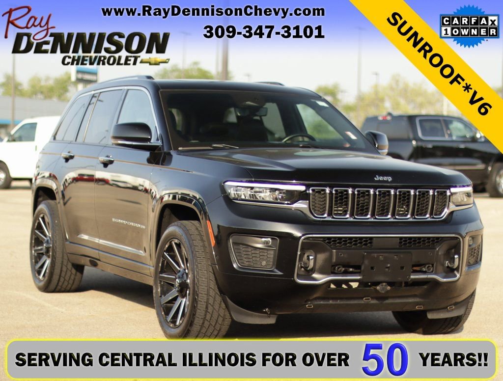Used 2022 Jeep Grand Cherokee Overland w/ Luxury Tech Group IV