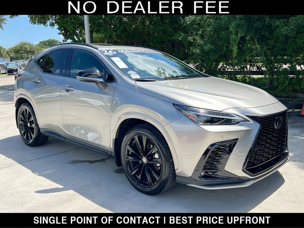 Certified 2026 Lexus NX 350 F Sport AWD/4WD image 1