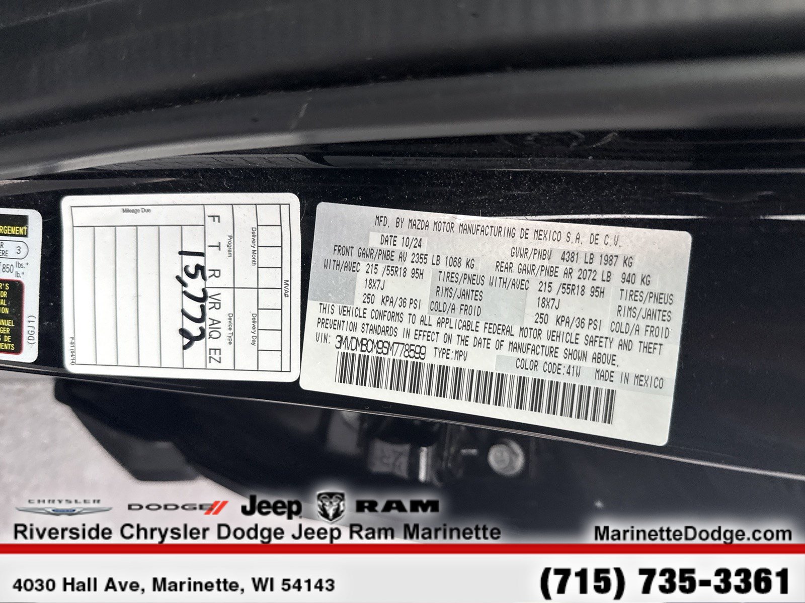 Used 2025 MAZDA CX-30 AWD 2.5 S w/ Preferred Package image 14