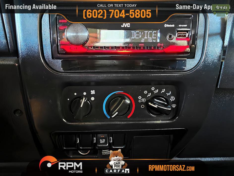 Used 2004 Jeep Wrangler X w/ Full Face Tire & Wheel Group image 17