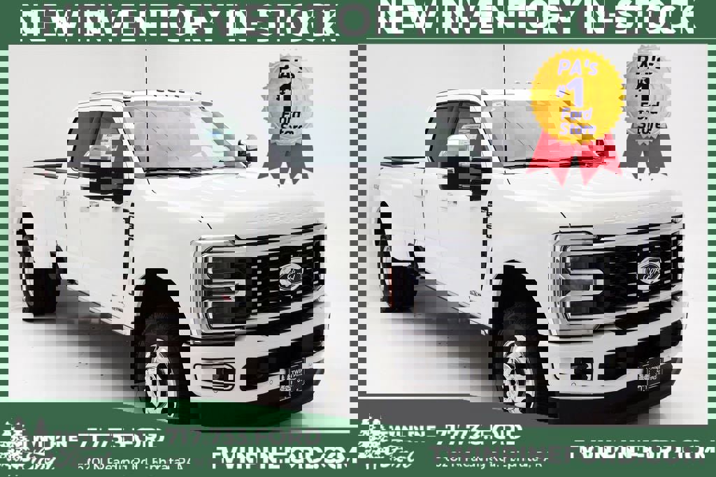 New 2025 Ford F350 Platinum w/ Platinum Plus Package
